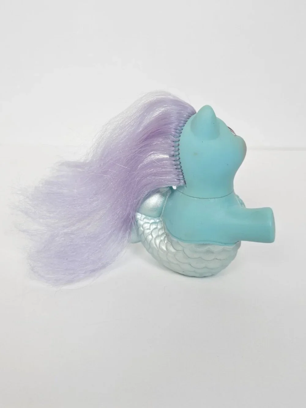 1991 My Little Pony G1 Hasbro Baby Blue Sea Princess Fancy Mermaid Vintage Flaws